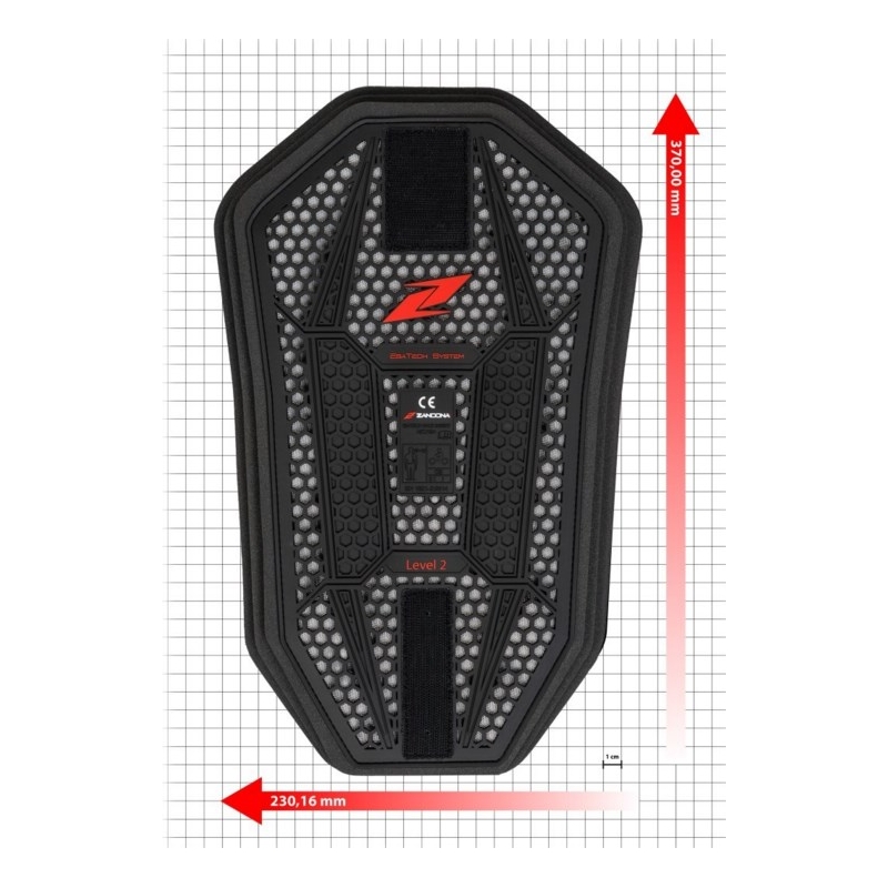Univerzální zádový chránič Zandona Esatech Insert 7201