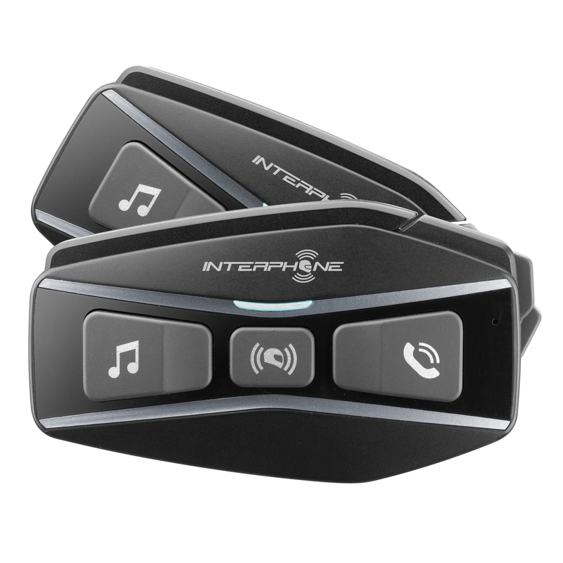 Bluetooth Interphone hands-free U-COM16 - Διπλή Συσκευασία