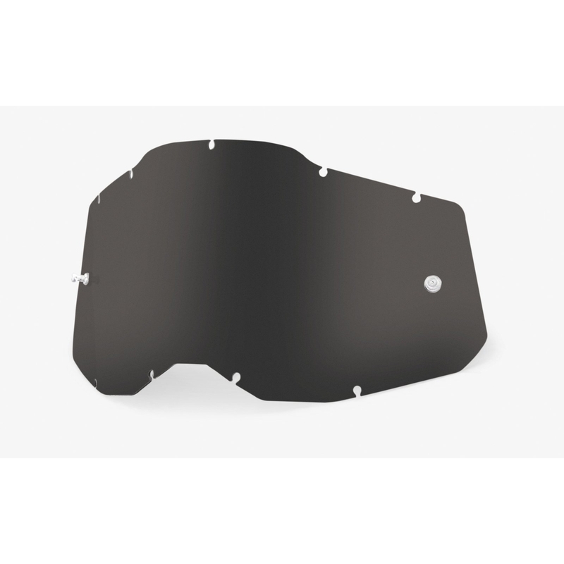 Plexi 100% Racecraft 2/Accuri 2/Strata 2 dark smoke (Anti-fog)