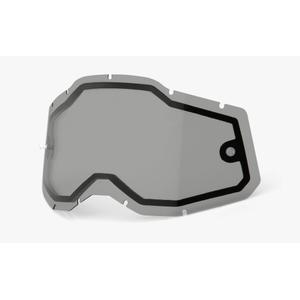 Plexi 100% Racecraft 2/Accuri 2/Strata 2 διπλού καπνού (Anti-fog)
