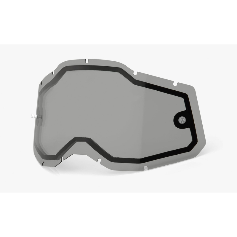 Plexi 100% Racecraft 2/Accuri 2/Strata 2 διπλού καπνού (Anti-fog)