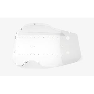 Plexi 100% Forecast Racecraft 2/Accuri 2/Strata 2 διαφανές με καρφίτσα (Anti-fog)