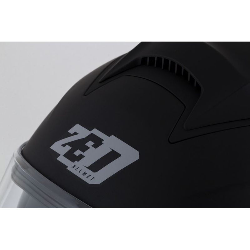 Αναδιπλούμενο κράνος μοτοσικλέτας ZED F18 μαύρο ματ