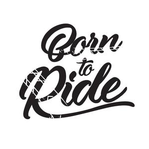 Αυτοκόλλητο Born to Ride