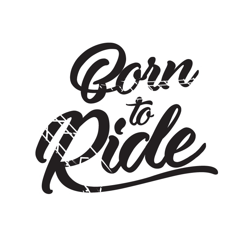 Αυτοκόλλητο Born to Ride