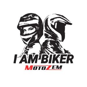 Αυτοκόλλητο MotoZem I Am Biker
