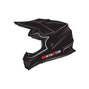 Αυτοκόλλητο MotoZem Cross