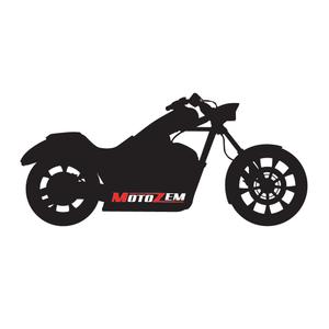 MotoZem Chopper αυτοκόλλητο ποδηλάτου