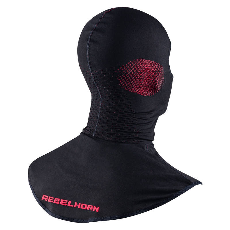 Rebelhorn Therm II μαύρο-κόκκινο θερμικό κράνος