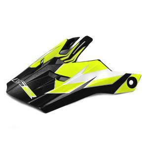 Κάλυμμα κράνους για LS2 PEAK MX456 Factory λευκό-μαύρο-κίτρινο