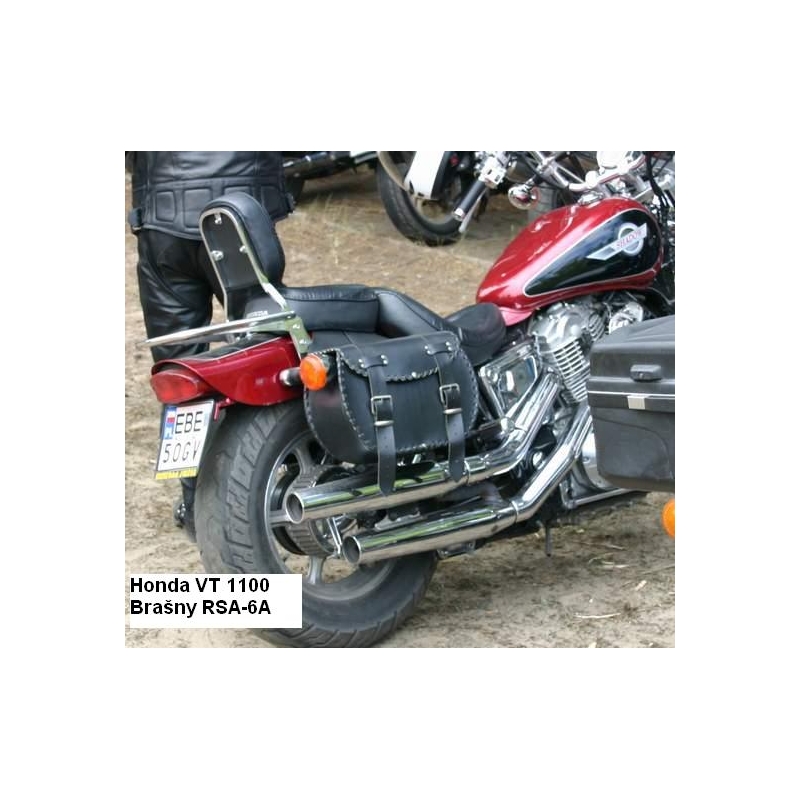 Chopper RSA-6A δερμάτινες βαλίτσες μοτοσικλέτας