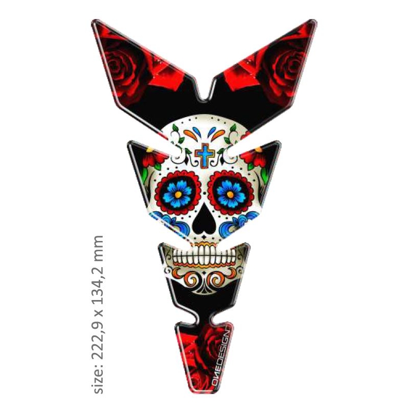 Κάλυμμα ρεζερβουάρ καυσίμου Εκτύπωση - MOON Slim Mexican Tatoo