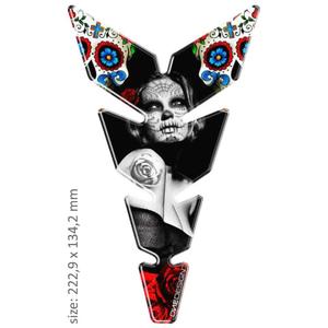 Κάλυμμα ρεζερβουάρ καυσίμου Εκτύπωση - MOON Slim Mexican Tatoo 2