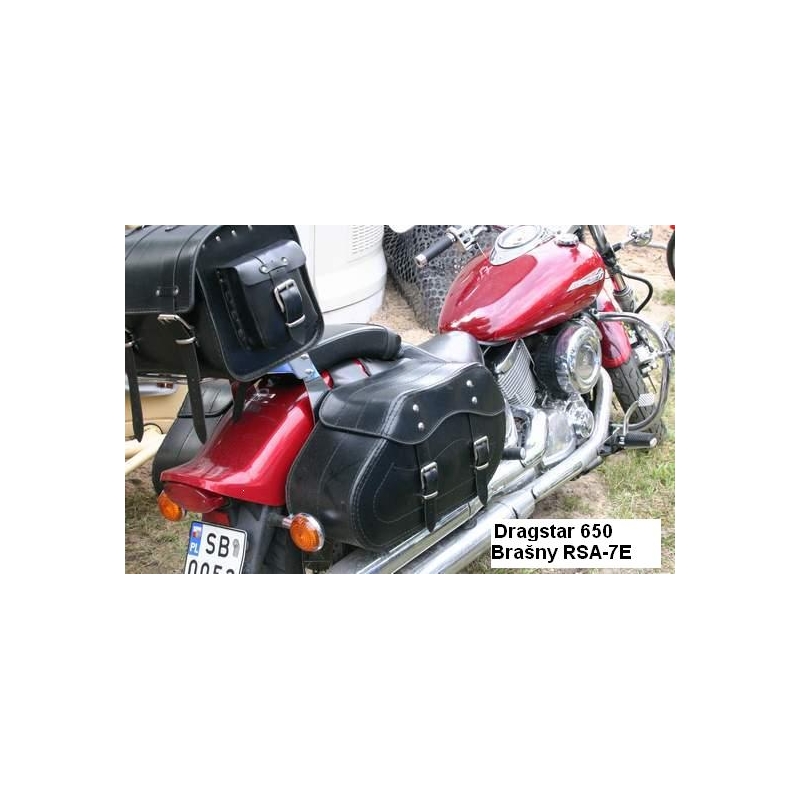 Chopper RSA-7A δερμάτινες βαλίτσες μοτοσικλέτας
