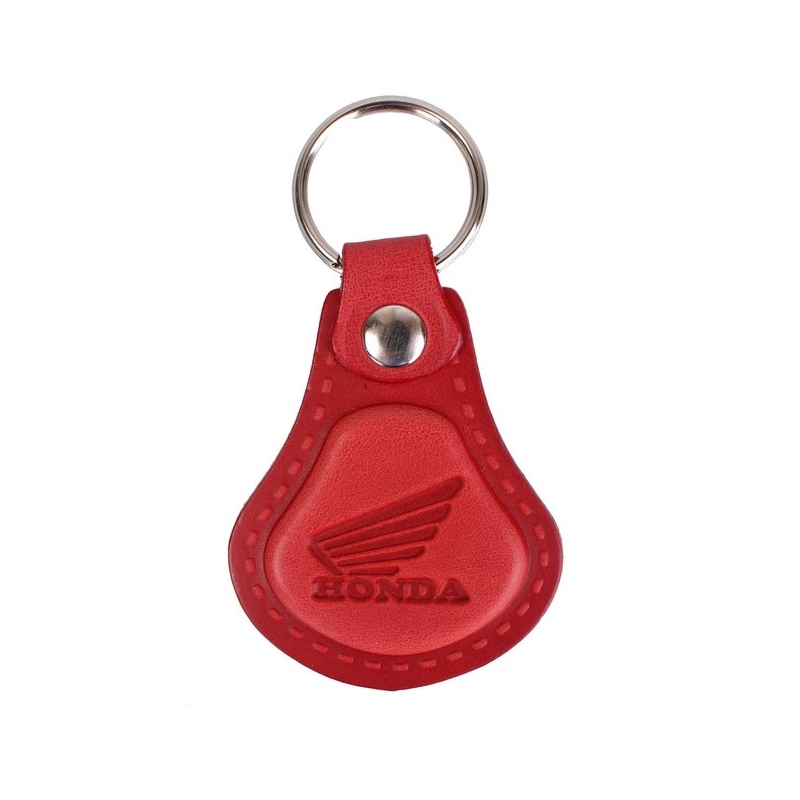 Δερμάτινο μπρελόκ Honda κόκκινο