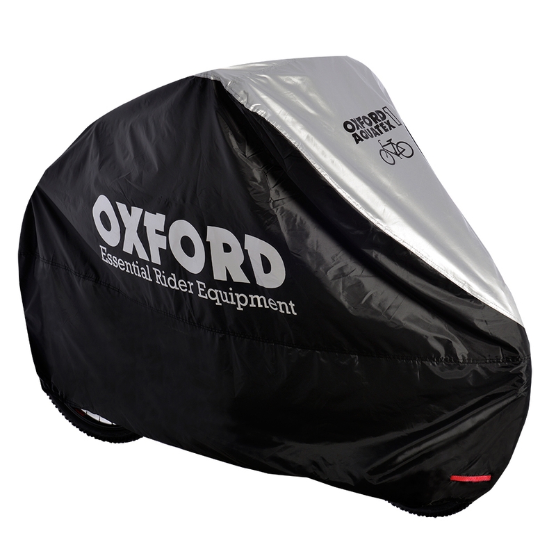 Μουσαμάς ποδηλάτου Oxford Aquatex μαύρο-ασημί