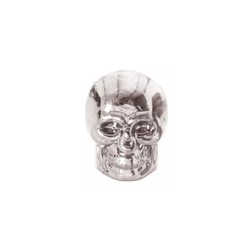 Oxford Skull ασημένια καπάκια βαλβίδων