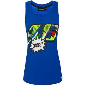 Γυναικείο μπλουζάκι VR46 Valentino Rossi POP ART μπλε