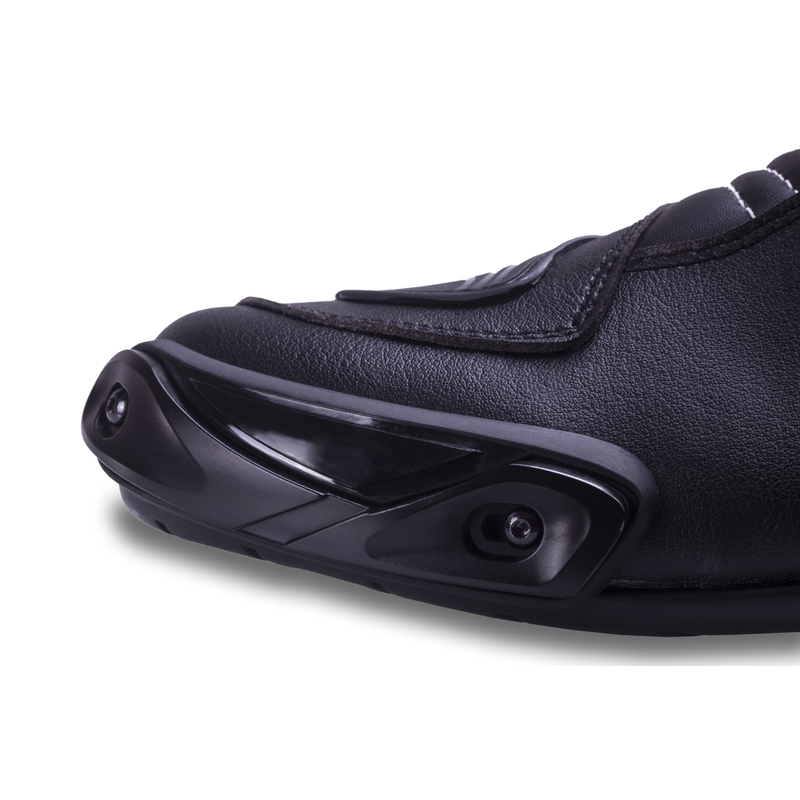 Street Racer Grid Ασπρόμαυρες μπότες μοτοσικλέτας