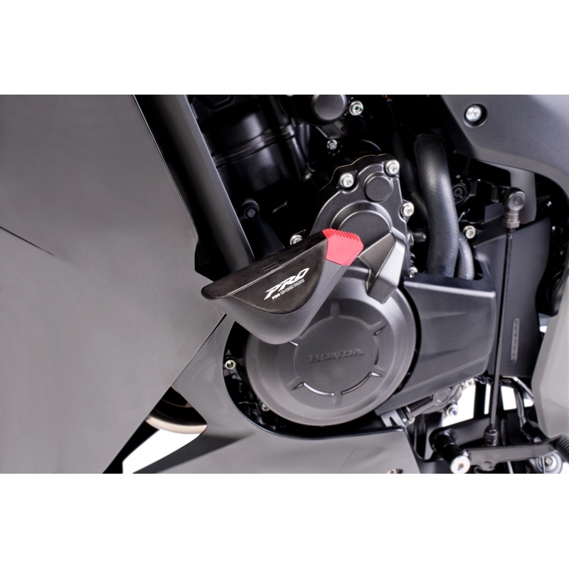 Padací protektory Puig PRO - Honda CBR500R (13-15) černé