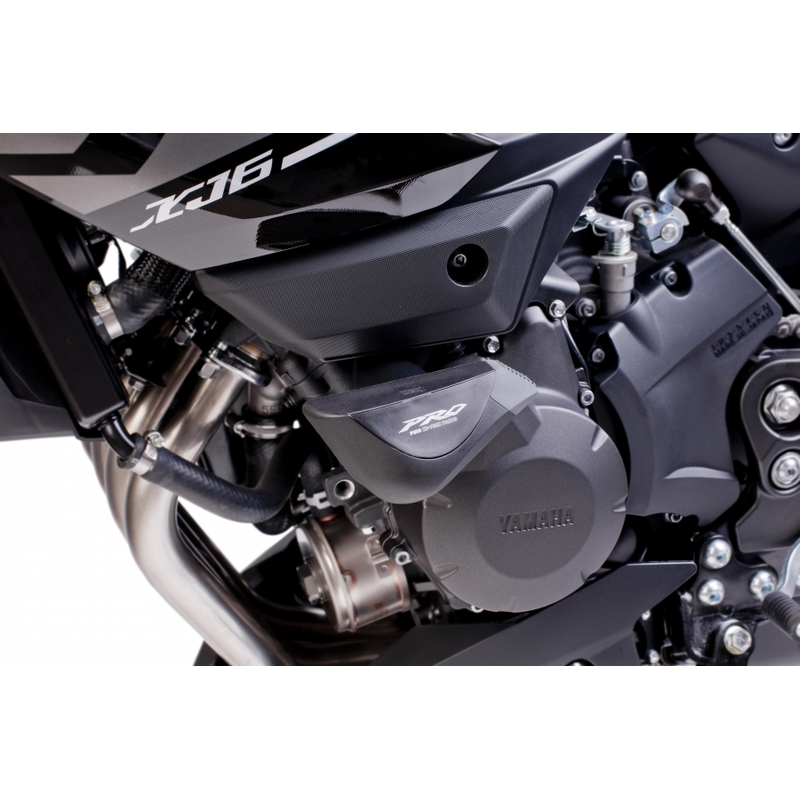 Padací protektory Puig PRO - Yamaha XJ6, XJ6 Diversion černé
