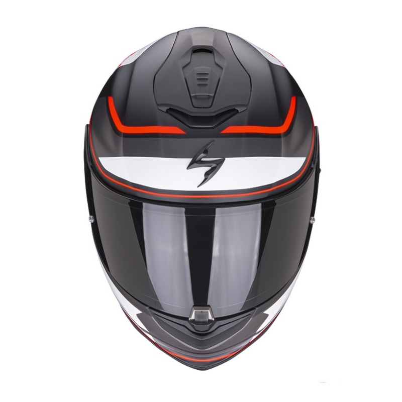 Integrální přilba na motorku SCORPION EXO-1400 AIR VITTORIA matná černo-bílá výprodej