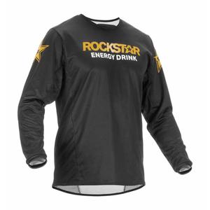 Motocross φανέλα FLY Racing Kinetic Rockstar 2022 μαύρο