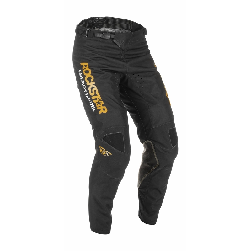 Παντελόνι Motocross FLY Racing Kinetic Rockstar 2022 χρυσό-μαύρο προσφορά