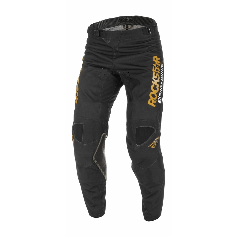 Παντελόνι Motocross FLY Racing Kinetic Rockstar 2022 χρυσό-μαύρο προσφορά