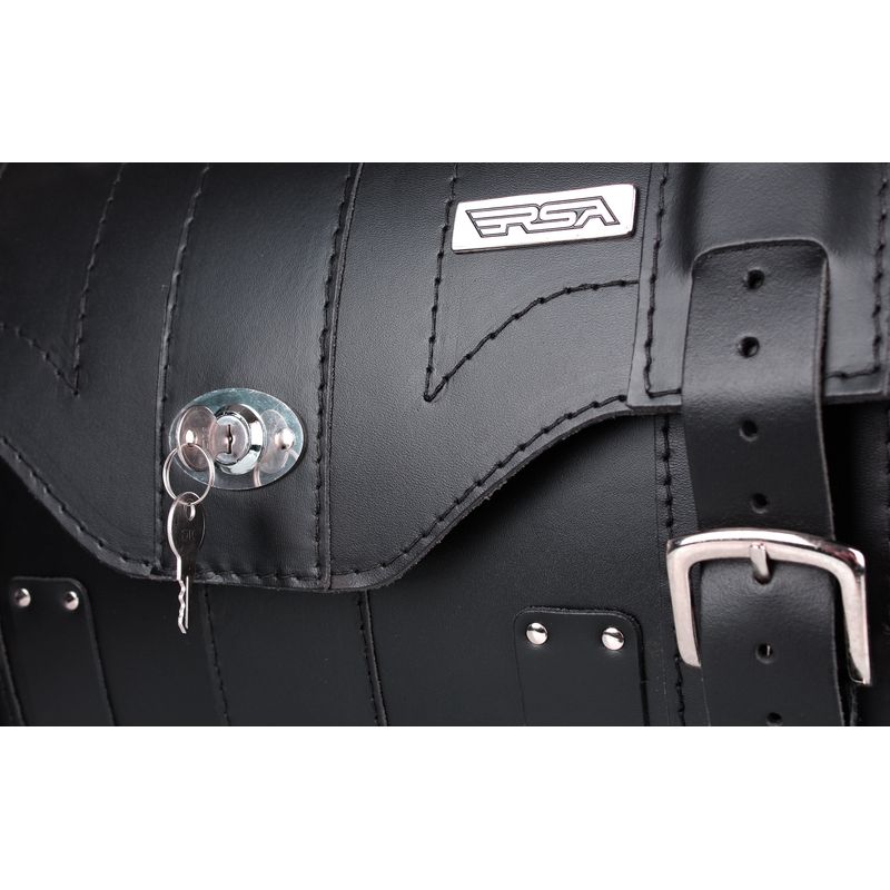 Chopper RSA-15A δερμάτινη θήκη μοτοσικλέτας με κλειδαριά