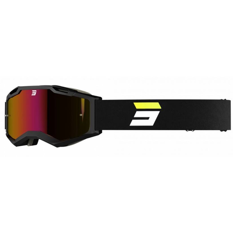 Γυαλιά μοτοκρός Shot Iris 2.0 Tech fluo κίτρινο-λευκό-μαύρο