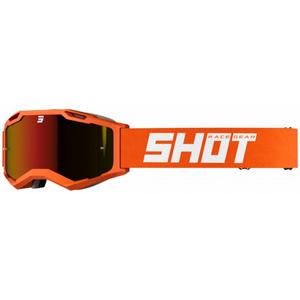 Γυαλιά Motocross Shot Iris 2.0 Αμιγές πορτοκαλί