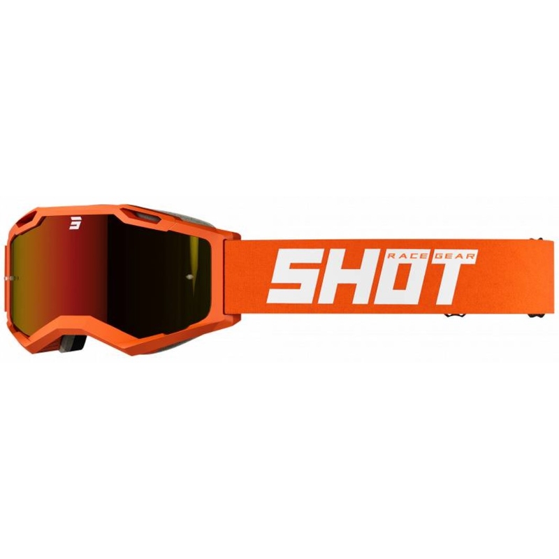 Γυαλιά Motocross Shot Iris 2.0 Αμιγές πορτοκαλί