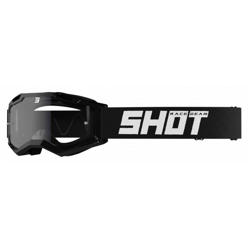 Γυαλιά Motocross Shot Assault 2.0 Στερεό μαύρο