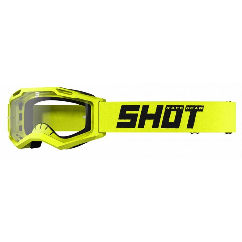 Shot Assault 2.0 Solid fluo κίτρινα γυαλιά motocross