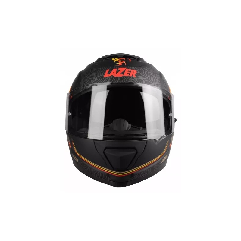 Integrální přilba na motorku Lazer Rafale Evo Phoenix černo-šedo-oranžová