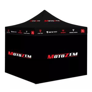 MotoZem Brand αγωνιστική σκηνή με πλευρικά τοιχώματα