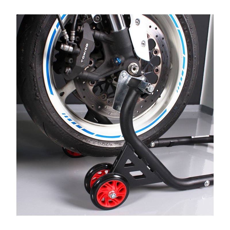 Μπροστινό σταντ μοτοσικλέτας με τροχούς R-TECH EVO
