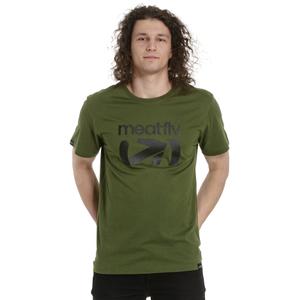 T-shirt Meatfly Podium πράσινο προσφορά