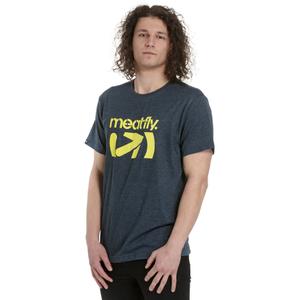 T-shirt Meatfly Podium σκούρο μπλε προσφορά