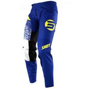 Παιδικό παντελόνι motocross Shot Devo Roll fluo κίτρινο-μπλε προσφορά