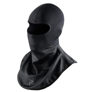 Rebelhorn Therm II Wind Μαύρο κράνος με θερμική κουκούλα