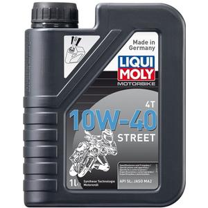 LIQUI MOLY Μοτοσικλέτα 4T 10W40 Street 1 L
