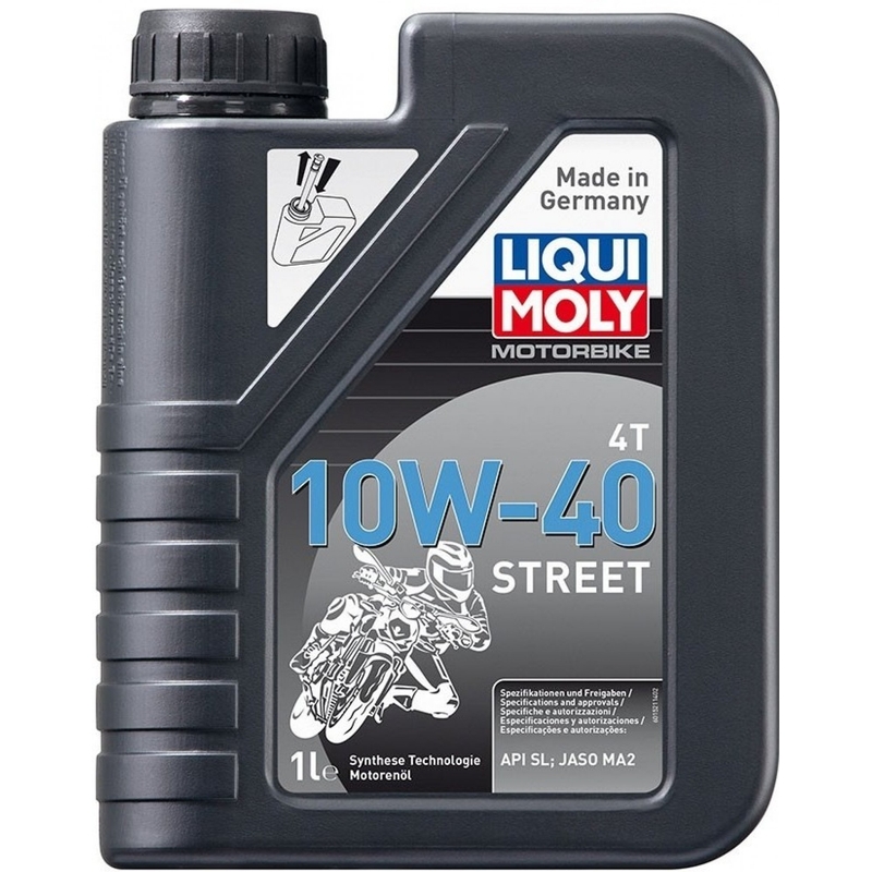 Λάδι κινητήρα LIQUI MOLY Motorbike 4T 10W40 Street 1 l