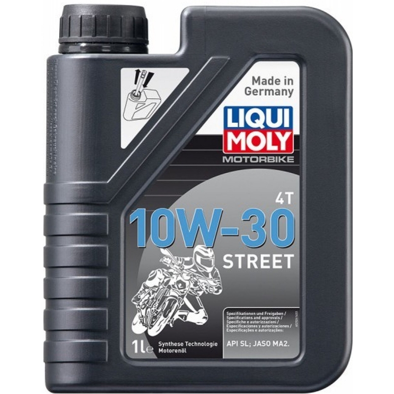 Λάδι κινητήρα LIQUI MOLY Motorbike 4T 10W30 Street 1 l