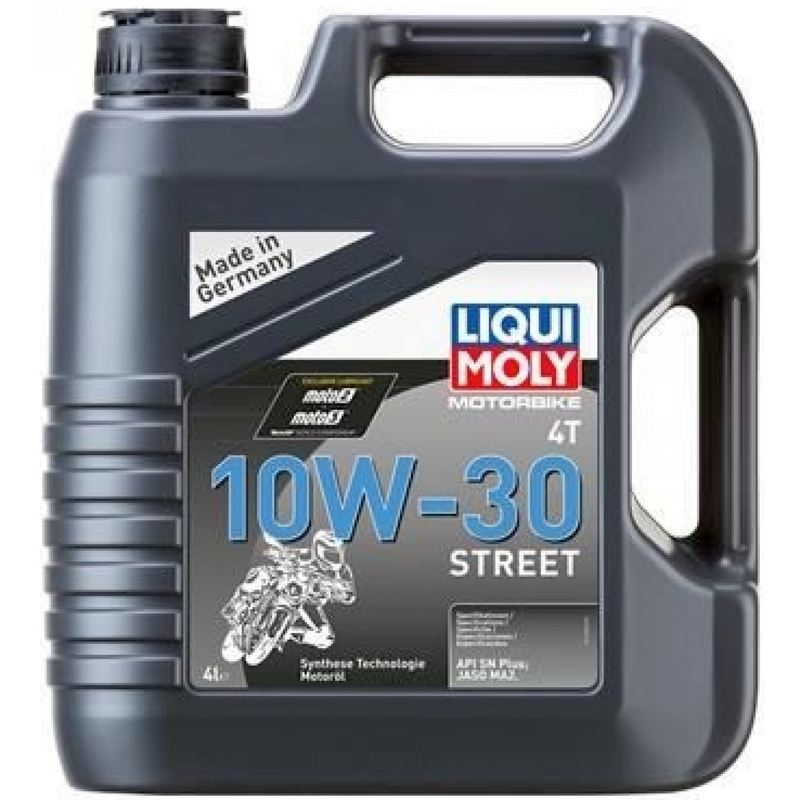 Λάδι κινητήρα LIQUI MOLY Motorbike 4T 10W30 Street 4 l