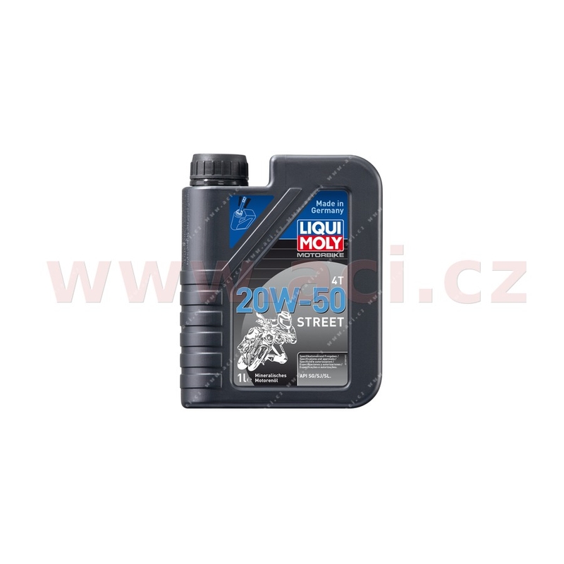 Λάδι κινητήρα LIQUI MOLY Motorbike 4T 20W50 Street 1 l