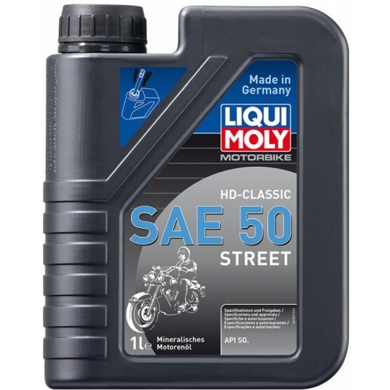 Λάδι κινητήρα LIQUI MOLY Motorbike HD-Classic SAE 50 Street 1 l προσφορά