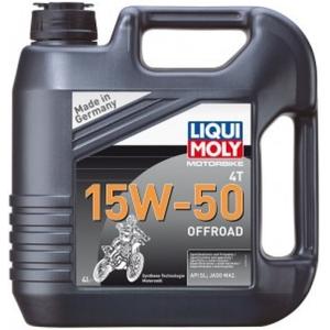 LIQUI MOLY Μοτοσικλέτα 4T 15W50 Offroad 4 L