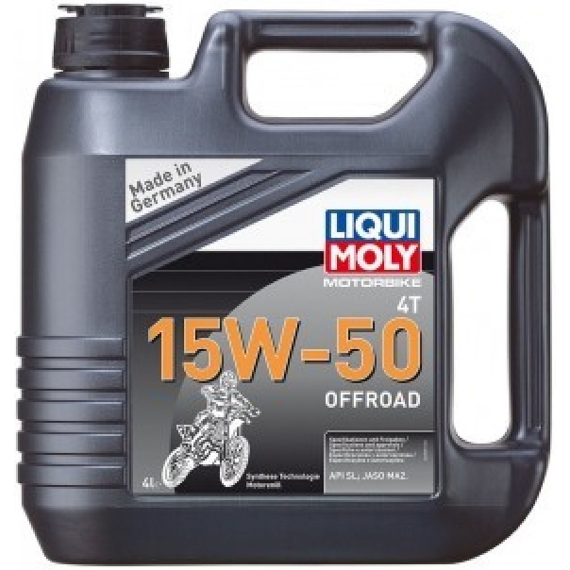 Λάδι κινητήρα LIQUI MOLY Motorbike 4T 15W50 Offroad 4 l